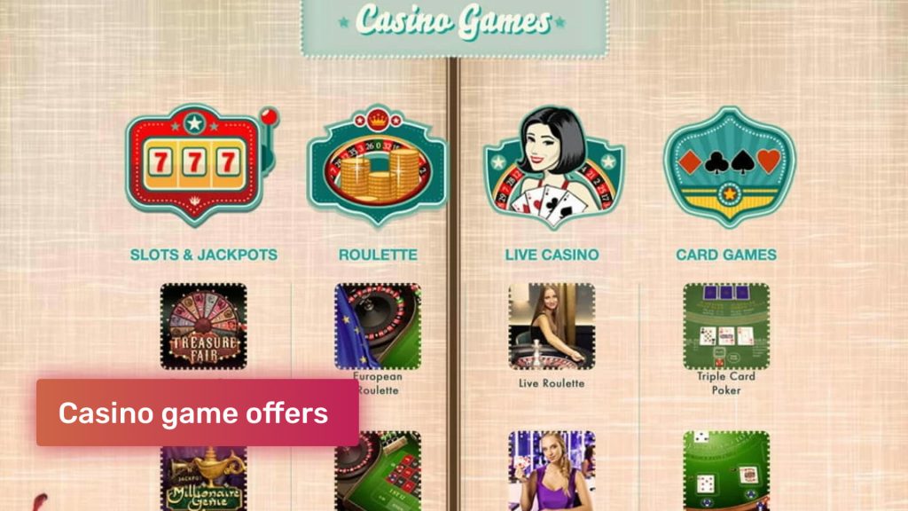 777casino Casino game offers